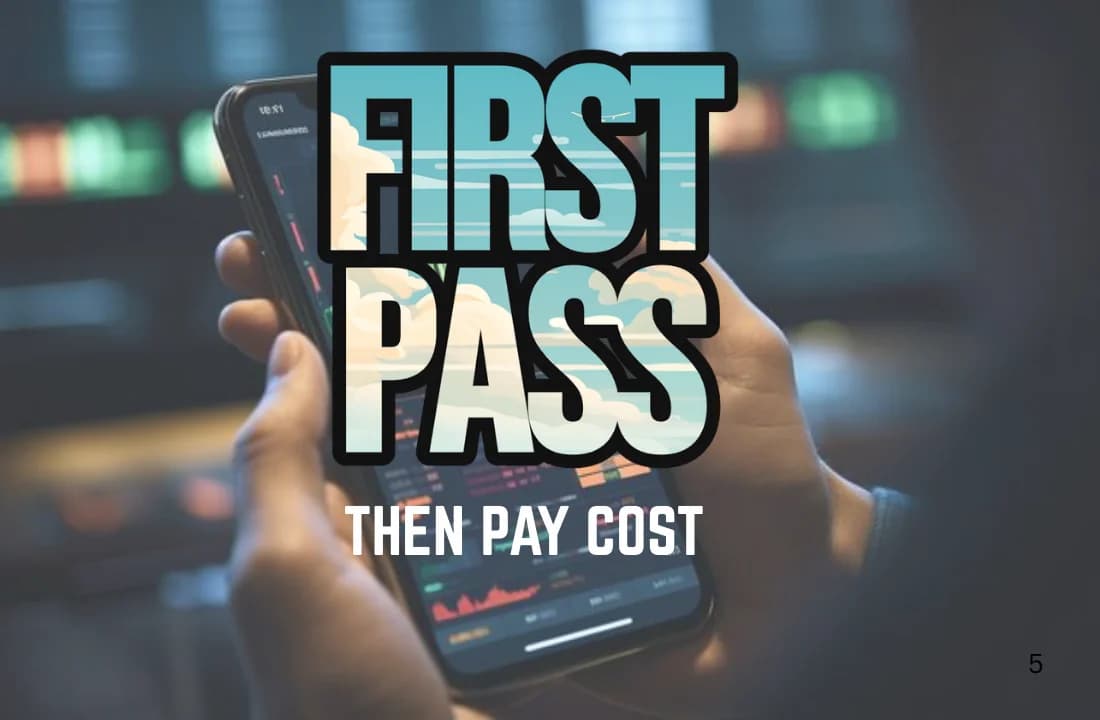 First Pass Then Pay: The Cost-Saving Strategy That's Sweeping the Business World Like a Frenzied Gold Rush!