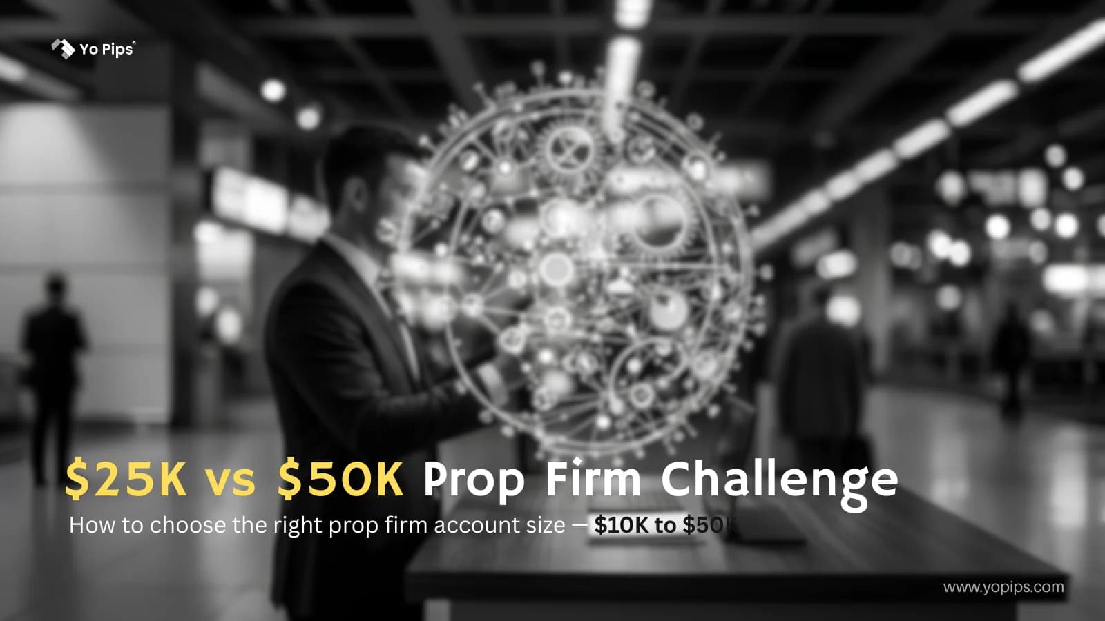 How to choose the right prop firm account size $10K to $50K
