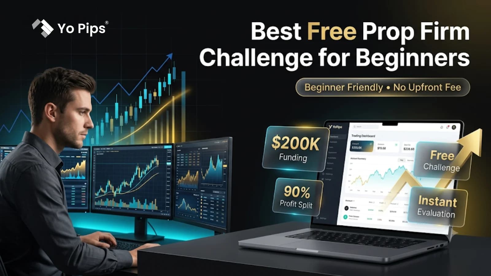 Best Free Prop Firm Challenge for Beginners
