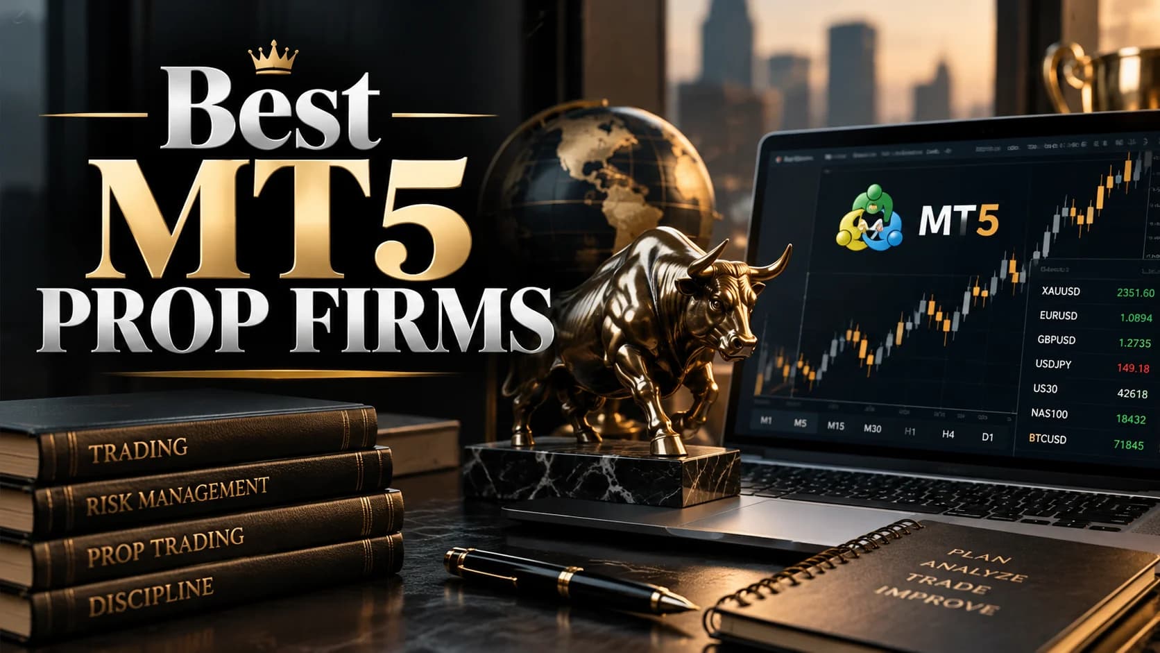 Best MT5 Prop Firms: Evaluation Guide | YoPips
